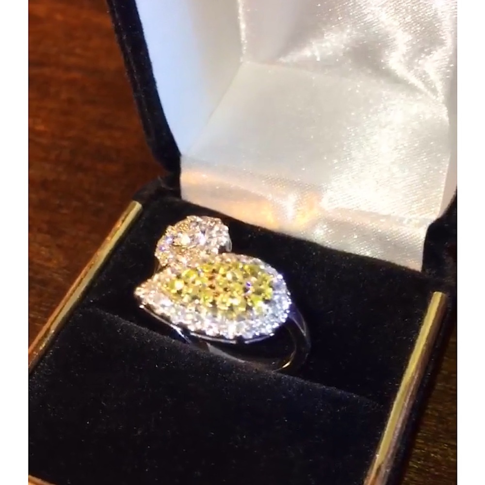 Yellow Diamond ring. - Picture 4 of 4